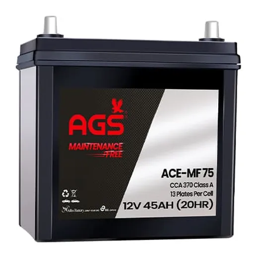 AGS ACE MF 75 battery
