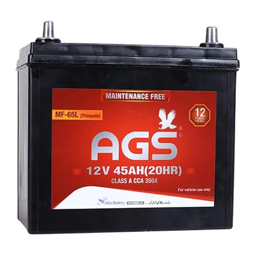 AGS MF 65 L (Thin Pole) battery